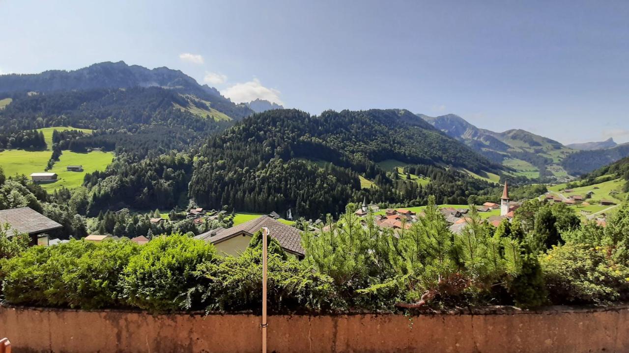 Chalet Erica Lägenhet Jaun Exteriör bild