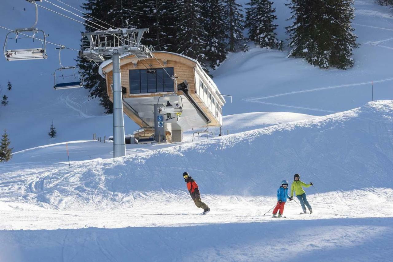 Chalet Erica Lägenhet Jaun Exteriör bild
