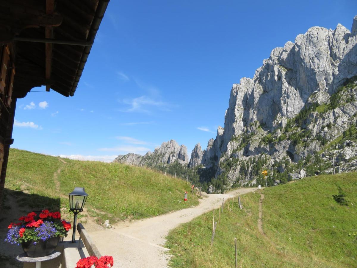 Chalet Erica Lägenhet Jaun Exteriör bild